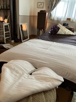 綿使用の施術ベッド